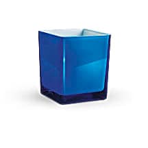 Teleflora's Golden Blue Bouquet Vase