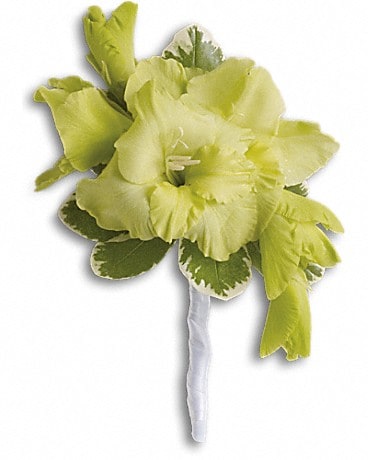 Grand Gladiolus Boutonniere Corsage