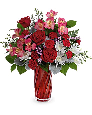 Teleflora's Swirling Splendor Bouquet Bouquet