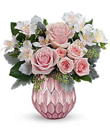 Teleflora's Pink Pastel Bouquet Bouquet