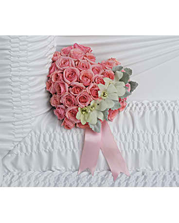 Divine Serenity Casket Insert Sympathy Arrangement
