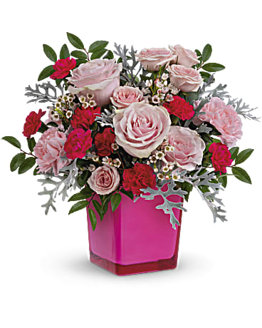 Teleflora's Pink Empowerment Bouquet Bouquet
