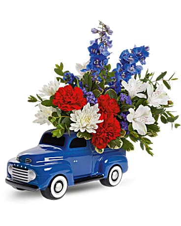 Teleflora's Heyday Ford Pickup Bouquet